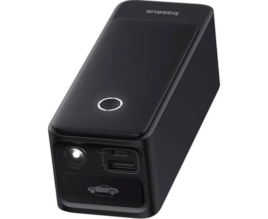 Пуско зарядное устройство Baseus 6000mAh Super Energy Alpha Series Jump Starter 600A Cosmic Black (C00259200121-00), изображение 5 Пуско зарядное устройство Baseus 6000mAh Super Energy Alpha Series Jump Starter 600A Cosmic Black (C00259200121-00), изображение 5