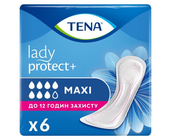 Урологические прокладки Tena Lady Maxi InstaDry 6 шт. (7322540593129)