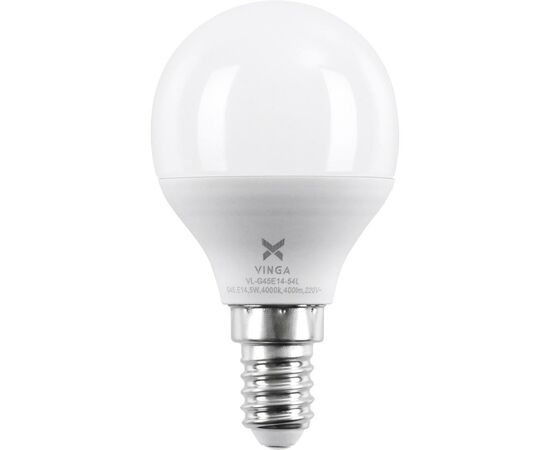 Лампочка Vinga VL-G45E14-54L, изображение 3 Лампочка Vinga VL-G45E14-54L, изображение 3