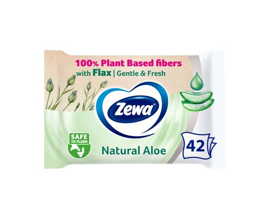 Туалетная бумага Zewa Aloe Vera 42 шт (7322540898934)