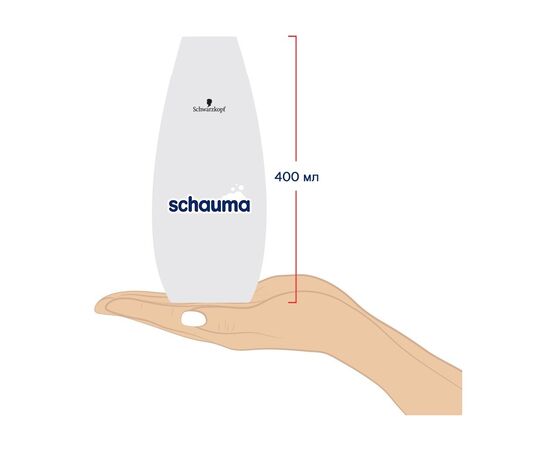 Шампунь Schauma 7 трав для нормальных и жирных волос 400 мл (3838824086750), изображение 4 Шампунь Schauma 7 трав для нормальных и жирных волос 400 мл (3838824086750), изображение 4