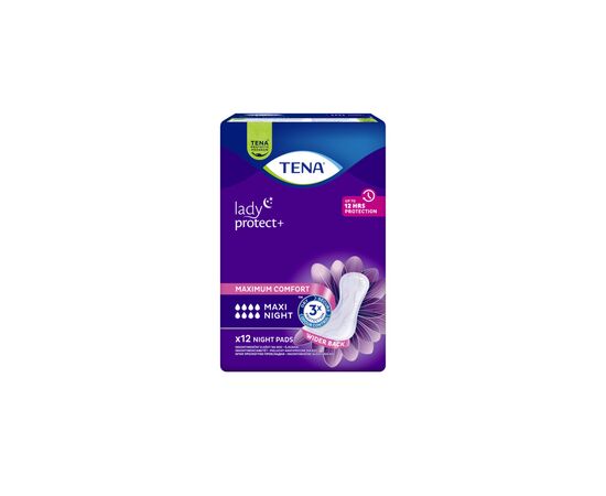 Урологические прокладки Tena Lady Maxi Night 12 шт. (7322541120966), изображение 2 Урологические прокладки Tena Lady Maxi Night 12 шт. (7322541120966), изображение 2