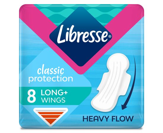 Гигиенические прокладки Libresse Classic Protection Long 8 шт. (7322541233512)
