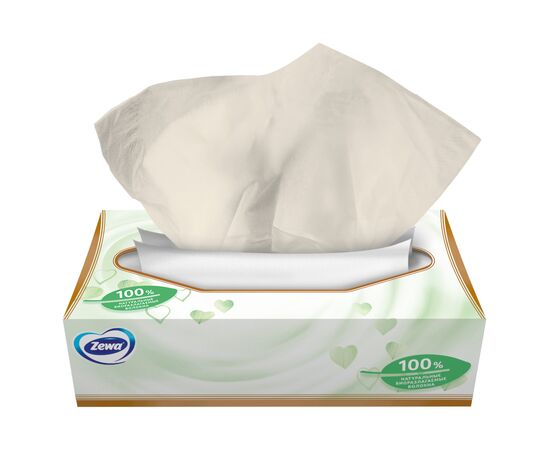 Серветки косметичні Zewa Softis Natural Soft 80 шт. (7322541351414), зображення 3 Серветки косметичні Zewa Softis Natural Soft 80 шт. (7322541351414), зображення 3