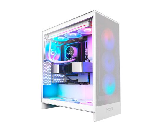 Система жидкостного охлаждения NZXT Kraken Elite RGB 360mm AIO (RL-KR36E-W2), изображение 5 Система жидкостного охлаждения NZXT Kraken Elite RGB 360mm AIO (RL-KR36E-W2), изображение 5