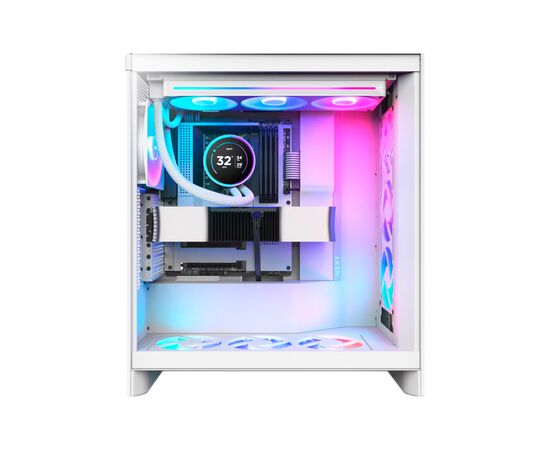 Система жидкостного охлаждения NZXT Kraken Elite RGB 360mm AIO (RL-KR36E-W2), изображение 6 Система жидкостного охлаждения NZXT Kraken Elite RGB 360mm AIO (RL-KR36E-W2), изображение 6