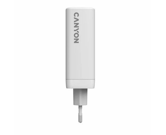 Зарядное устройство Canyon CU140ACC GaN 150W 3xPD 1xQC EU White (CNS-CUW140ACC), изображение 3 Зарядное устройство Canyon CU140ACC GaN 150W 3xPD 1xQC EU White (CNS-CUW140ACC), изображение 3