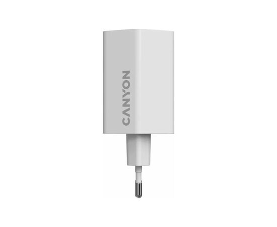 Зарядное устройство Canyon HEXAGON 65 GaN 65W 2xPD 1xQC EU White (CND-CHAHEX65W), изображение 3 Зарядное устройство Canyon HEXAGON 65 GaN 65W 2xPD 1xQC EU White (CND-CHAHEX65W), изображение 3