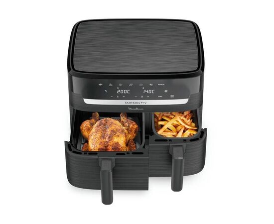 Мультипечь Moulinex Dual Easy Fry (EZ901H20), изображение 3 Мультипечь Moulinex Dual Easy Fry (EZ901H20), изображение 3