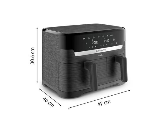 Мультипечь Moulinex Dual Easy Fry (EZ901H20), изображение 6 Мультипечь Moulinex Dual Easy Fry (EZ901H20), изображение 6