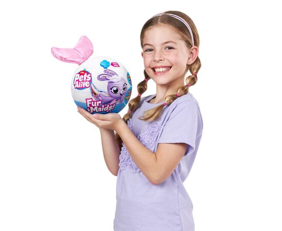 Интерактивная игрушка Pets & Robo Alive серии Furmaids - Котенок Пурл (9555A), изображение 7 Интерактивная игрушка Pets & Robo Alive серии Furmaids - Котенок Пурл (9555A), изображение 7