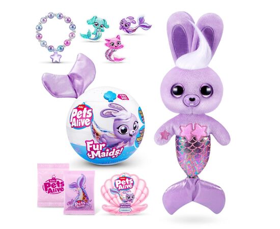 Интерактивная игрушка Pets & Robo Alive серии Furmaids - Кролик Старлет (9555B), изображение 3 Интерактивная игрушка Pets & Robo Alive серии Furmaids - Кролик Старлет (9555B), изображение 3