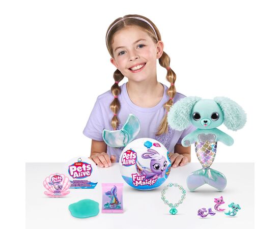 Интерактивная игрушка Pets & Robo Alive серии Furmaids - Щенок Даззи (9555D), изображение 9 Интерактивная игрушка Pets & Robo Alive серии Furmaids - Щенок Даззи (9555D), изображение 9