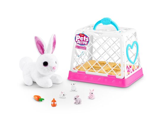 Интерактивная игрушка Pets & Robo Alive Мама крольчиха с сюрпризом (9554), изображение 9