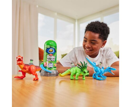 Интерактивная игрушка Pets & Robo Alive ДНК Велоцизавра (71139B), изображение 8 Интерактивная игрушка Pets & Robo Alive ДНК Велоцизавра (71139B), изображение 8