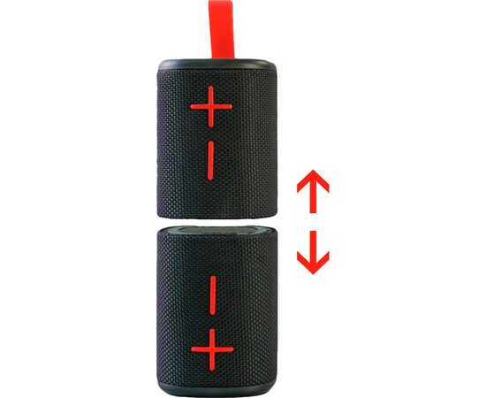 Акустична система Grand-X Bluetooth 2 в 1 Black (BTS-15DB), зображення 2 Акустична система Grand-X Bluetooth 2 в 1 Black (BTS-15DB), зображення 2