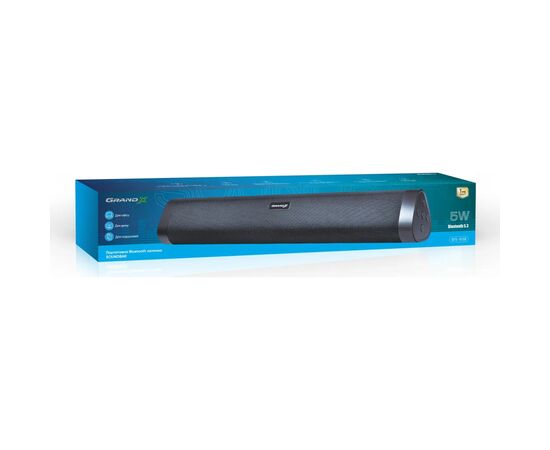 Акустическая система Grand-X Bluetooth Soundbar Black (BTS-10SB), изображение 2 Акустическая система Grand-X Bluetooth Soundbar Black (BTS-10SB), изображение 2