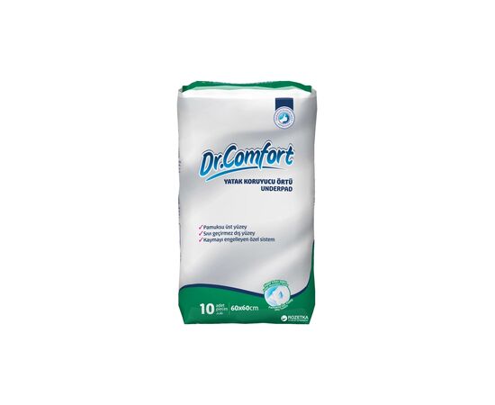 Пеленки для младенцев Dr.Comfort 60х60 см 10 шт (8680131202973)