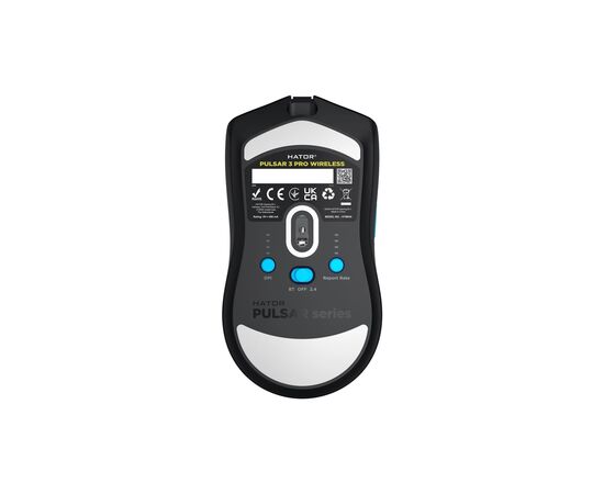 Мишка Hator Pulsar 3 Pro Wireless Black (HTM640), зображення 6 Мишка Hator Pulsar 3 Pro Wireless Black (HTM640), зображення 6