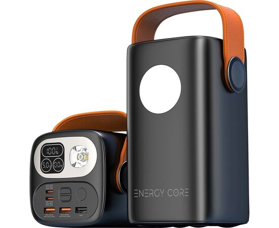 Батарея универсальная Armorstandart 60000mAh EnergyCore ASB60 PD/100W black (ARM80296), изображение 2 Батарея универсальная Armorstandart 60000mAh EnergyCore ASB60 PD/100W black (ARM80296), изображение 2