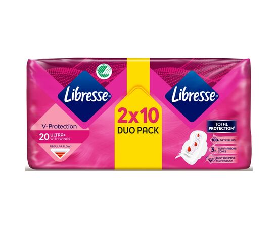 Гигиенические прокладки Libresse Ultra Normal Soft 20 шт (7310791245607), изображение 2 Гигиенические прокладки Libresse Ultra Normal Soft 20 шт (7310791245607), изображение 2