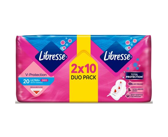Гигиенические прокладки Libresse Ultra Super Soft 16 шт (7322540388442), изображение 2 Гигиенические прокладки Libresse Ultra Super Soft 16 шт (7322540388442), изображение 2