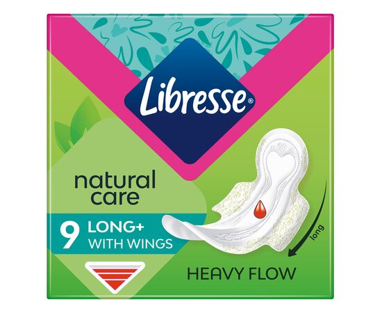 Гигиенические прокладки Libresse Natural Care Ultra Clip Super 9 шт (7322540523744)
