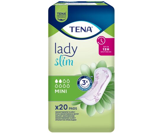 Урологические прокладки Tena Lady Slim Mini 20 шт. (7322540852486), изображение 2