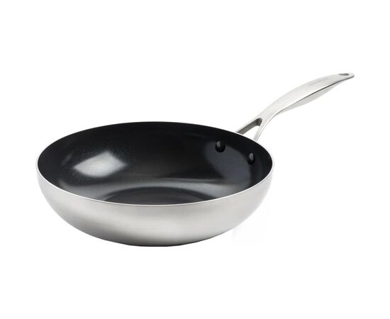 Сковорода GreenPan Geneva Вок 28 см, 3,6 л з керамічним покриттям (CC004781-001)