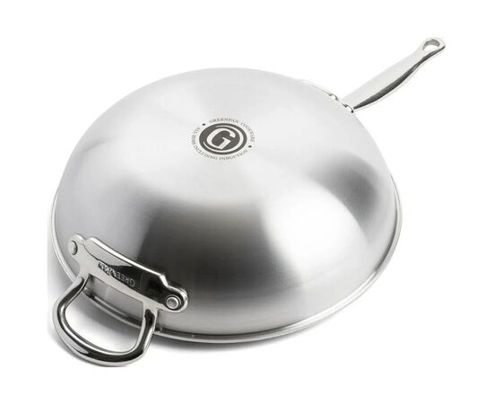 Сковорода GreenPan Premiere Вок 30 см, 4,7 л з керамічним покриттям (CC003821-001), изображение 2 Сковорода GreenPan Premiere Вок 30 см, 4,7 л з керамічним покриттям (CC003821-001), изображение 2