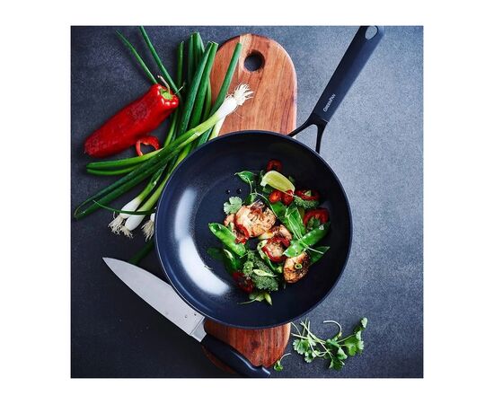 Сковорода GreenPan Smart Вок 28 см, 3,6 л з керамічним покриттям (CC005192-001), изображение 3 Сковорода GreenPan Smart Вок 28 см, 3,6 л з керамічним покриттям (CC005192-001), изображение 3