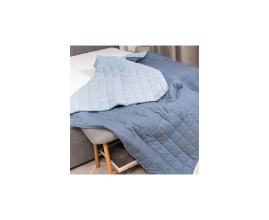 Покрывало Viluta стеганое двустороннее Дуэт Морской бриз 140х210 (дует Морський бриз 210*140), изображение 6 Покрывало Viluta стеганое двустороннее Дуэт Морской бриз 140х210 (дует Морський бриз 210*140), изображение 6