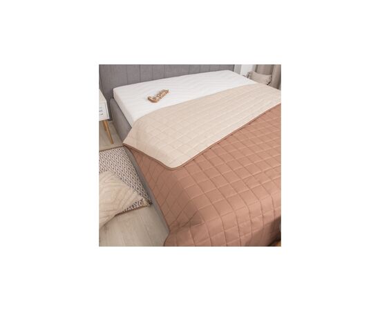 Покрывало Viluta стеганое двустороннее Дуэт Капучино 210х240 (duet_kapucino_210x240), изображение 3 Покрывало Viluta стеганое двустороннее Дуэт Капучино 210х240 (duet_kapucino_210x240), изображение 3