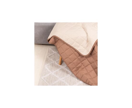 Покрывало Viluta стеганое двустороннее Дуэт Капучино 210х240 (duet_kapucino_210x240), изображение 8 Покрывало Viluta стеганое двустороннее Дуэт Капучино 210х240 (duet_kapucino_210x240), изображение 8