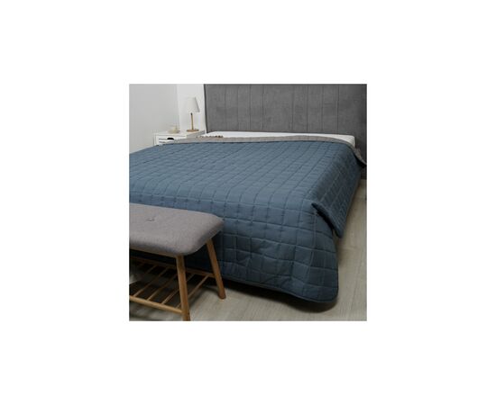 Покрывало Viluta стеганное двустороннее Лунное Сияние 210х240 (duet_misayvo_210x240), изображение 2 Покрывало Viluta стеганное двустороннее Лунное Сияние 210х240 (duet_misayvo_210x240), изображение 2