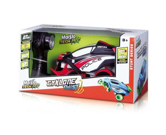 Радиоуправляемая игрушка Maisto RC Cyklone Twist красно-чёрный (82094 red/black), изображение 3 Радиоуправляемая игрушка Maisto RC Cyklone Twist красно-чёрный (82094 red/black), изображение 3