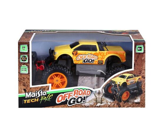 Радиоуправляемая игрушка Maisto Off Road Go Желтый (81762 yellow), изображение 3 Радиоуправляемая игрушка Maisto Off Road Go Желтый (81762 yellow), изображение 3