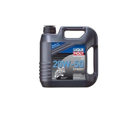 Моторна олива Liqui Moly Motorbike 4T 20W-50 Street 4л. (1696)