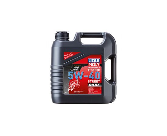 Моторное масло Liqui Moly Motorbike 4T Synth Street Race 5W-40 4л. (1685)