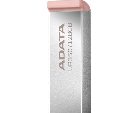 USB флеш накопитель ADATA 128GB UR350 Silver/Beige USB 3.2 (UR350-128G-RSR/BG), изображение 4 USB флеш накопитель ADATA 128GB UR350 Silver/Beige USB 3.2 (UR350-128G-RSR/BG), изображение 4
