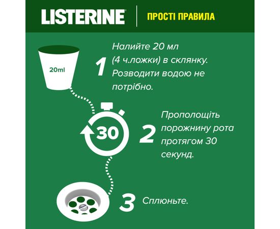 Ополаскиватель для полости рта Listerine Total Care Защита десен 250 мл (3574661397719/3574661397641), изображение 10 Ополаскиватель для полости рта Listerine Total Care Защита десен 250 мл (3574661397719/3574661397641), изображение 10