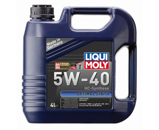 Моторное масло Liqui Moly Optimal Synth 5W-40 4л (LQ 3926)