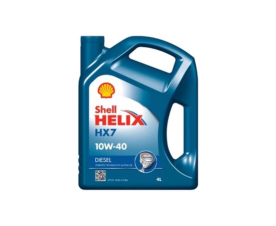 Моторное масло Shell Helix Diesel HX7 10W40 4л (2078)