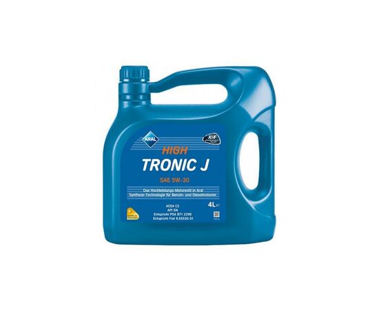 Моторное масло Aral HighTronic J 5W-30 4L (1555F7)