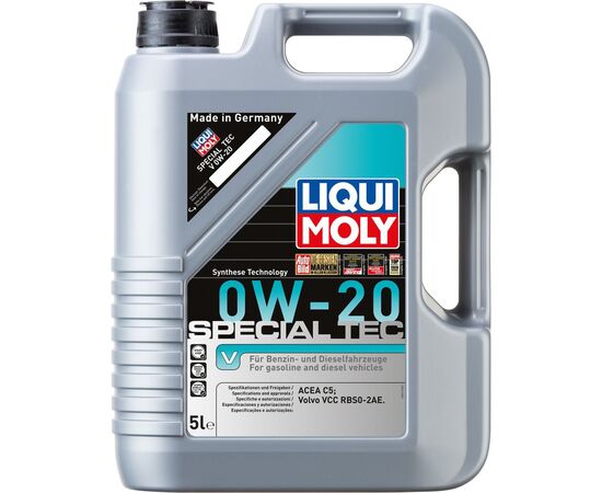 Моторное масло Liqui Moly Special Tec V 0W-20  5л. (20632)