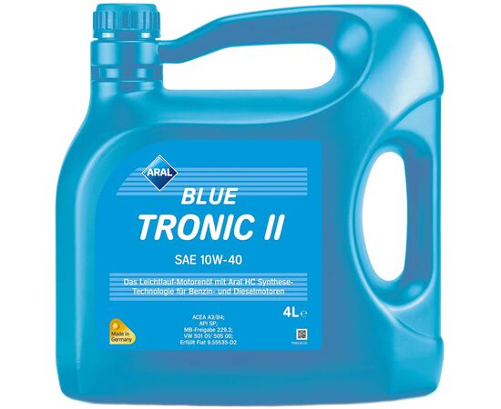 Моторное масло Aral BlueTronic II 10W-40, 4л (74468)