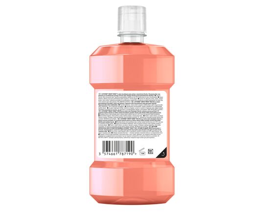 Ополаскиватель для полости рта Listerine Smart Rinse Ягодная свежесть 500 мл (3574661787190), изображение 2 Ополаскиватель для полости рта Listerine Smart Rinse Ягодная свежесть 500 мл (3574661787190), изображение 2