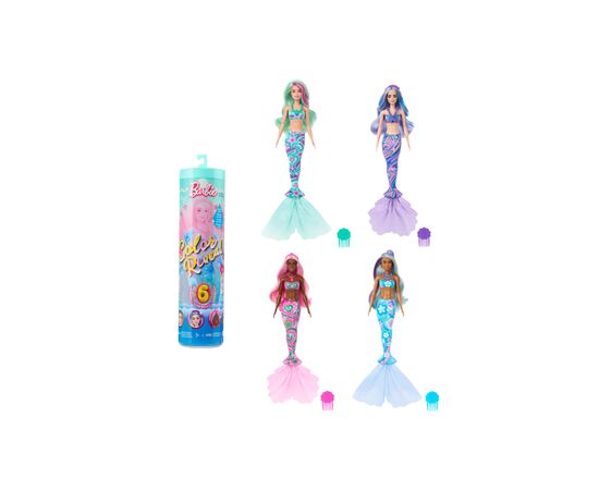 Кукла Barbie Цветное перевоплощение, серия Тайны моря (сюрприз) (HRK12), изображение 2 Кукла Barbie Цветное перевоплощение, серия Тайны моря (сюрприз) (HRK12), изображение 2
