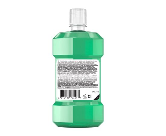 Ополаскиватель для полости рта Listerine Всплеск свежести 500 мл (5010123703547), изображение 2 Ополаскиватель для полости рта Listerine Всплеск свежести 500 мл (5010123703547), изображение 2