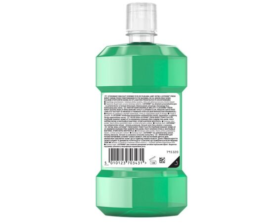 Ополаскиватель для полости рта Listerine Всплеск свежести 250 мл (5010123703431), изображение 2 Ополаскиватель для полости рта Listerine Всплеск свежести 250 мл (5010123703431), изображение 2